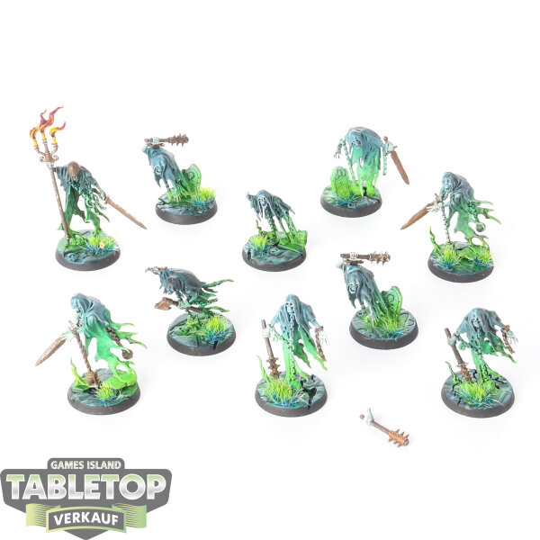 Nighthaunt - 10x Chainrasp Hordes - bemalt