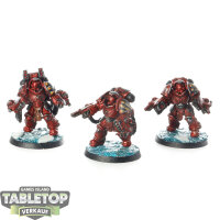 Blood Angels - 3 Primaris Aggressors - bemalt