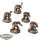 Chaos Space Marines - 5x Chaos Terminator Squad - bemalt