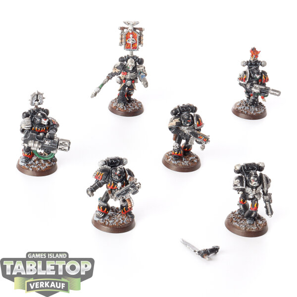 Space Marines - 6x Legion of the Damned - bemalt