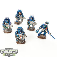 Space Marines - 5x Devastator Squad klassisch - bemalt