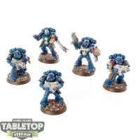 Ultramarines - 5x Tactical Squad klassisch - bemalt
