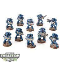 Ultramarines - 10x Tactical Squad klassisch - bemalt