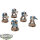 Space Marines - 5x Scouts klassisch - bemalt