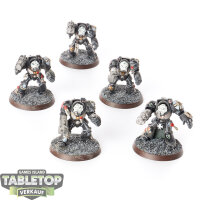 Black Templars - 5x Terminator Squad - teilweise bemalt