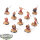 HdR Figuren - Böse - 10x Haradrim™ Warriors - bemalt
