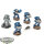 Ultramarines - 5x Tactical Squad - teilweise bemalt