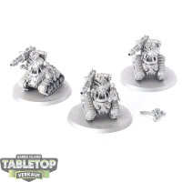 Adeptus Mechanicus - 3 x Kataphron Destroyers - grundiert