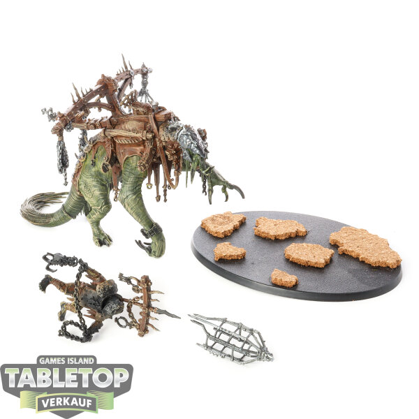 Orruk Warclans - Swampboss Skumdrekk - bemalt