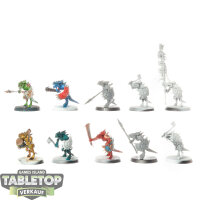 Seraphon - 10x Saurus Warriors - klassisch - teilweise...