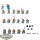 Dwarfen Mountain Holds - 17x Dwarf Warriors - teilweise bemalt