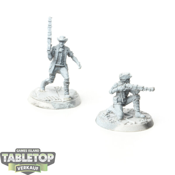 Sonstige - Fallout Wasteland Warfare: 2 Minuteman - grundiert