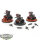 Adeptus Mechanicus - 3x Kataphron Destroyers - teilweise bemalt