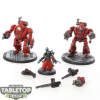 Adeptus Mechanicus - 2x Kastelan Robots - bemalt