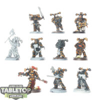 Chaos Space Marines - 10 x Legionaries - teilweise bemalt