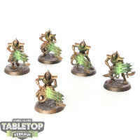 Necrons - 5x Immortals - teilweise bemalt