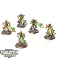 Necrons - 5x Immortals - teilweise bemalt