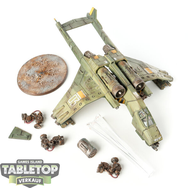 Astra Militarum - Imperial Navy Valkyrie Sky Talon - bemalt