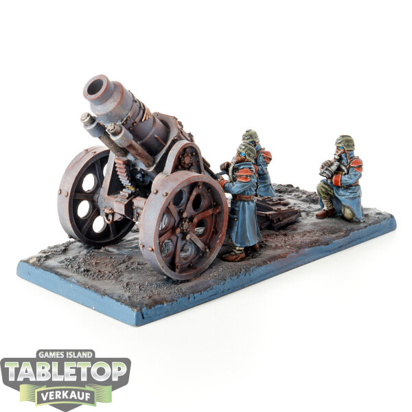 Astra Militarum - Imperial Heavy Mortar - bemalt