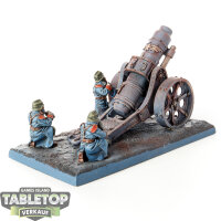 Astra Militarum - Imperial Heavy Mortar - bemalt