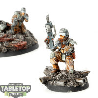 Astra Militarum - Elysian Sniper Squad - gut bemalt