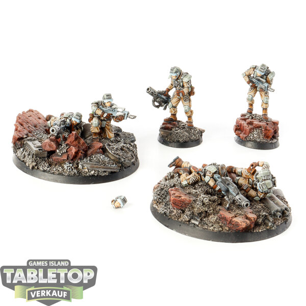 Astra Militarum - Elysian Meltagun Squad - gut bemalt