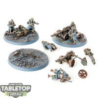 Astra Militarum - Death Korps of Krieg Lascannon Squad...