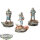 Horus Heresy - Titan Crew on Foot (1 Princeps and 2 Moderati) - gut bemalt