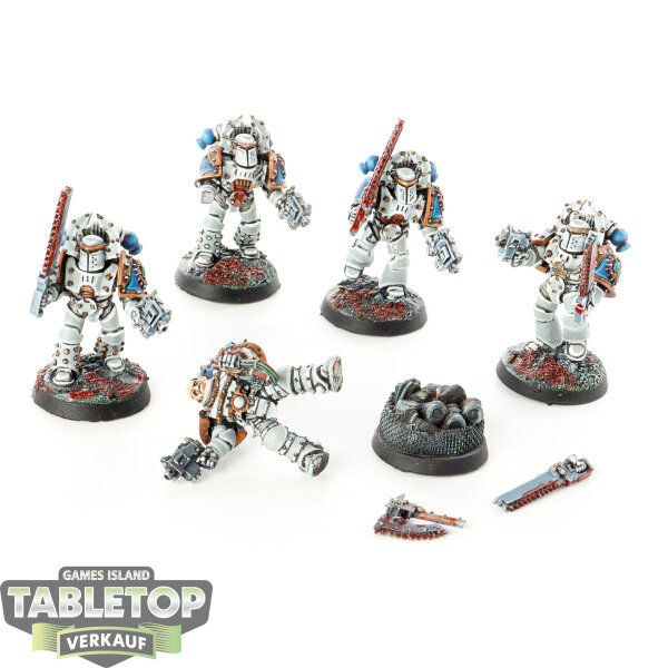 Horus Heresy - World Eaters Legion MKII Despoiler Squad - bemalt