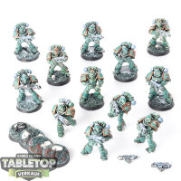 Horus Heresy - 12 Sons of Horus Legionaries - bemalt