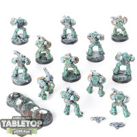 Horus Heresy - 12 Sons of Horus Legionaries - bemalt