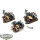 Dark Angels - Ravenwing Bike Squadron - gut bemalt
