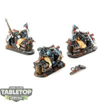 Dark Angels - Ravenwing Bike Squadron - gut bemalt