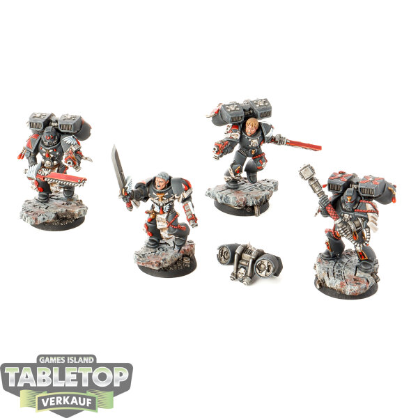 Blood Angels - 4 Death Company - gut bemalt