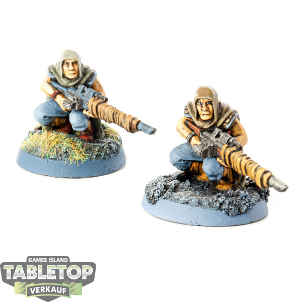 Astra Militarum - Imperial Guard Snipers classic - bemalt
