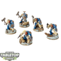 Space Marines - Terminator Assault Squad - bemalt