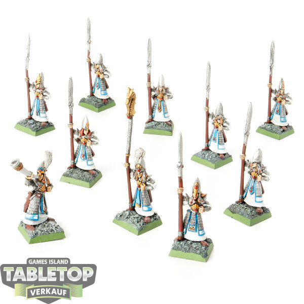 High Elf Realms - 10 Lothern Sea Guard classic - gut bemalt