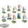 High Elf Realms - 10 High Elf Archers classic - bemalt