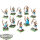 High Elf Realms - 10 High Elf Archers classic - bemalt