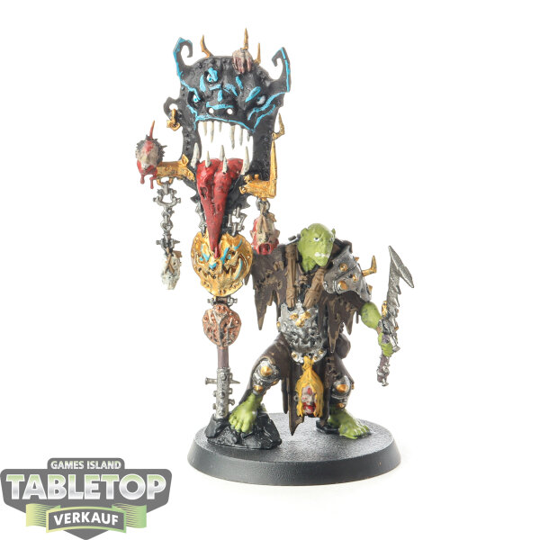 Orruk Warclans - Murknob with Belcha-banna - bemalt