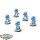 Space Marines - 5x Primaris Hellblasters - bemalt