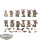 Chaos Space Marines - 12x Legionaries klassisch - bemalt