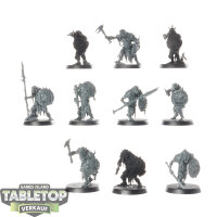 Orruk Warclans - 10 x Gutrippaz - teilweise bemalt