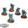 Chaos Space Marines - 5 x Havocs - teilweise bemalt