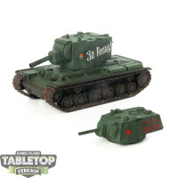 Bolt Action - KV-1/KV-2 Heavy Tank - bemalt