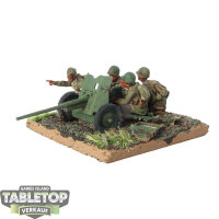 Bolt Action - Soviet 45mm Anti-Tank Gun - bemalt