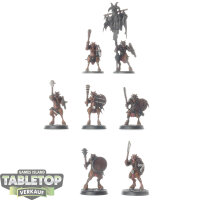 Beasts of Chaos - 7 Ungors - teilweise bemalt