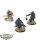 Chaos Space Marines - 3 Chaos Cultists klassisch - teilweise bemalt