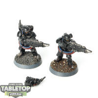 Astra Militarum - 2 Kasrkin klassisch - bemalt