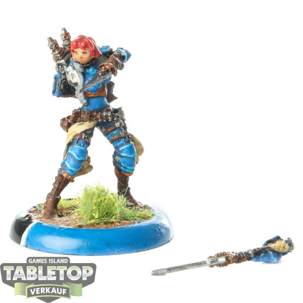 Cygnar - Lieutenant Allison Jakes - bemalt